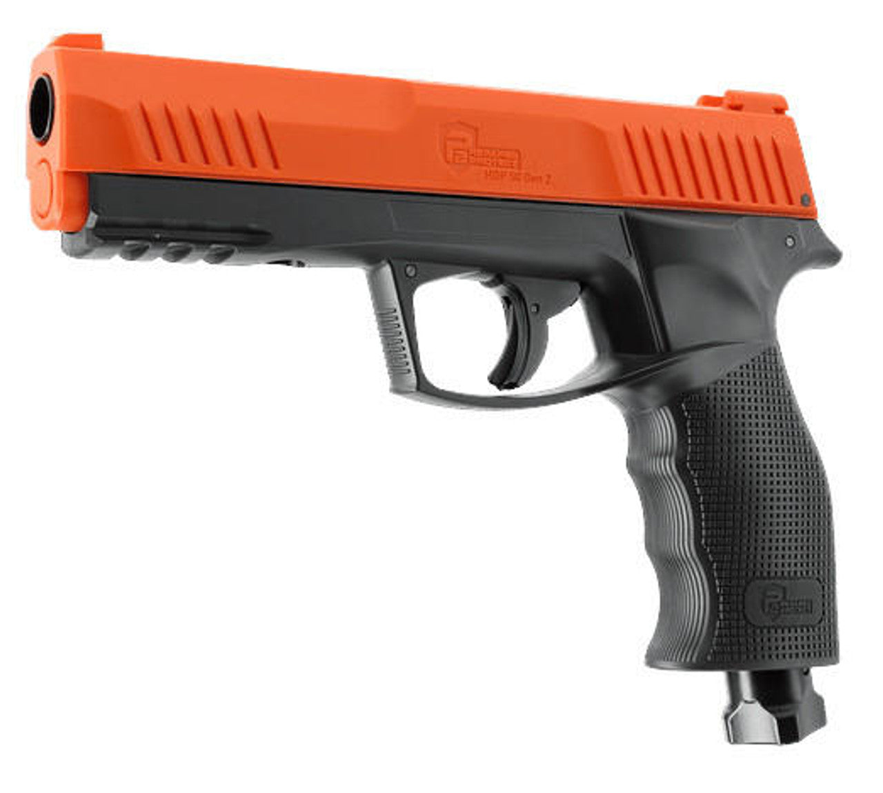 Umarex P2P HDP .50 Caliber Gen 2 CO2 Pepper Round Air Pistol, Black/Orange